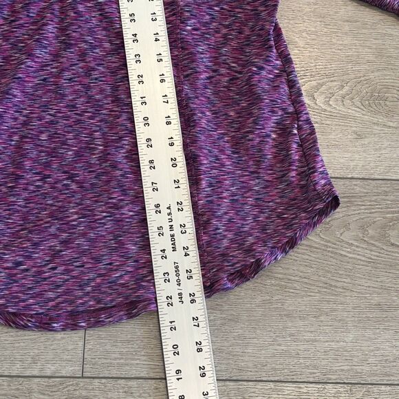 Zero Restriction 1/4 Zip Golf Sweater Womens XL Purple Lightweight Pebble Beach - Picture 5 of 9